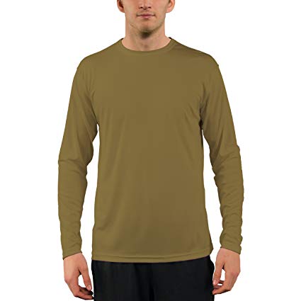 Vapor Apparel Men's UPF 50  UV Sun Protection Performance Long Sleeve T-Shirt