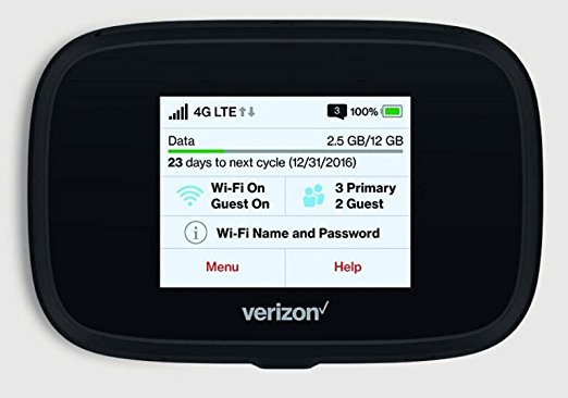 Novatel Verizon Wireless Jetpack 7730L 4G LTE Advanced Mobile Hotspot