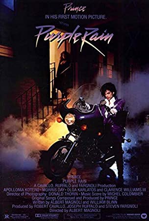 Purple Rain Movie POSTER 27 x 40 Prince, Apollonia, B, MADE IN THE U.S.A.