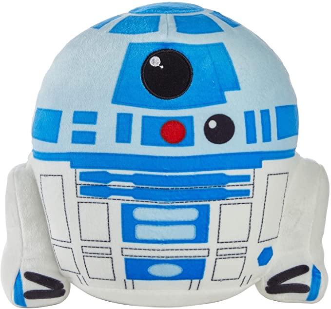 Star Wars Cuutopia 10-inch R2-D2 Plush, Soft Rounded Pillow Doll, Collectible Gift for Kids & Fans Ages 3 Years Old & Up