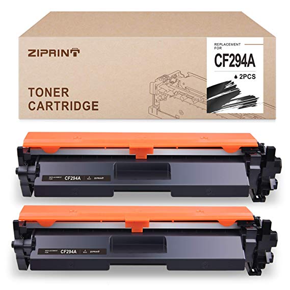 ZIPRINT Compatible Toner Cartridge Replacement for HP 94A 94X CF294A for use with HP Laserjet Pro M118dw MFP M148dw MFP M148fdw Printer (Black, 2-Pack)