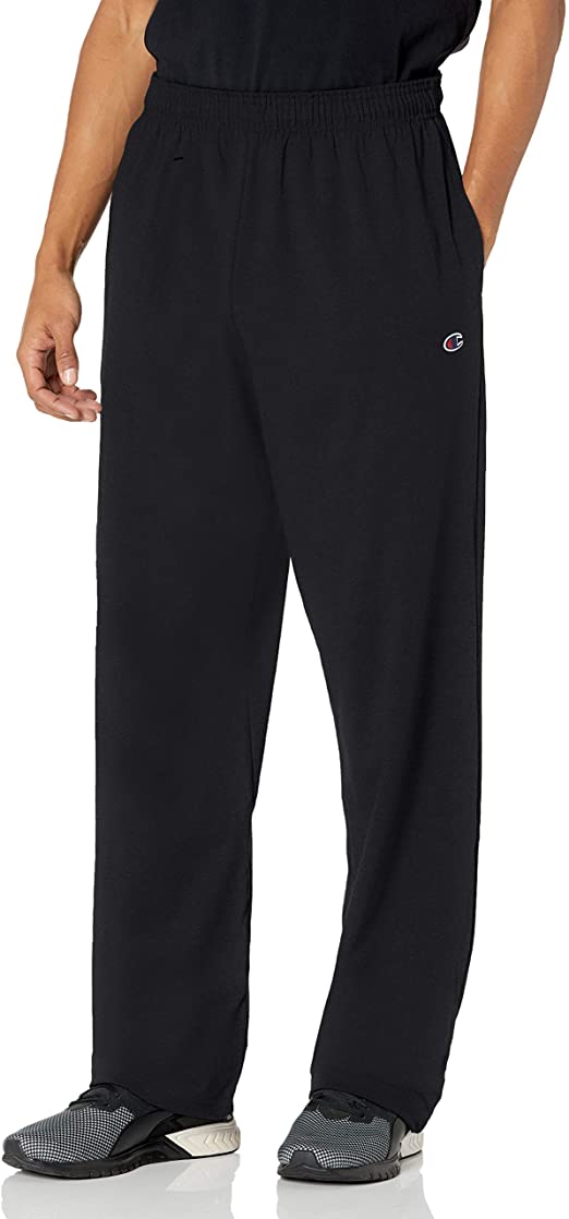 Champion Men's Open Bottom Light Weight Jersey pants