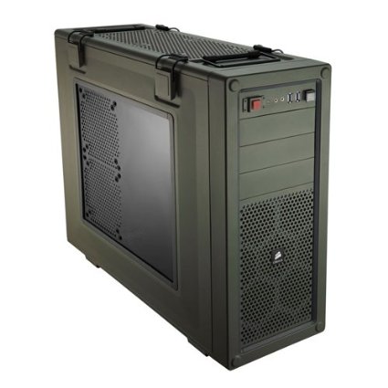 Corsair Vengeance Series Military Green C70 Mid Tower Computer Case CC-9011018-WW