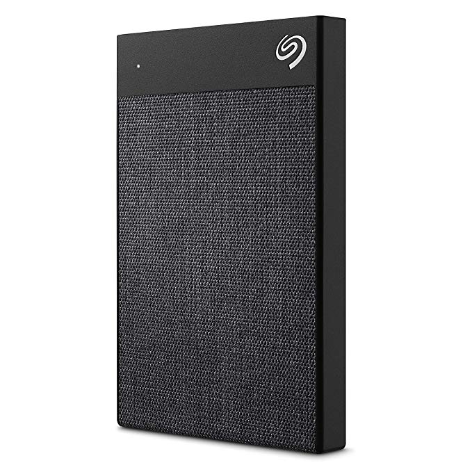 Seagate 1TB Backup Plus Ultra Touch Portable External Hard Drive, USB-C, USB 3.0   1yr Mylio Create   2mo Adobe CC Photography, Black STHH1000400