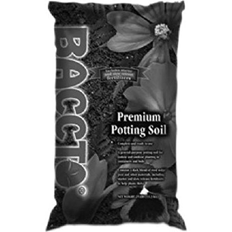 Michigan Peat 1225 Baccto Premium Potting Soil, 25-Pound