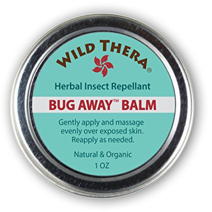 Herbal Insect Repellent Bug Balm. Natural Bug Repellent for Mosquitoes, Gnats, Ants & Bugs. Non-toxic skin protection. Works with Bug Spray, Bug Repellant Bracelets and Bug Zapping Devices.