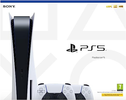 PlayStation 5 Standard Console   1 extra white dualsense