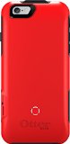 OtterBox Resurgence PowerBatteryCase for Apple iPhone 66s - Retail Packaging - Cardinal Slate GreyScarlet Red