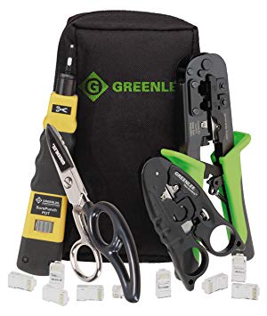 Greenlee 4908 Datacomm Pro Starter Toolkit