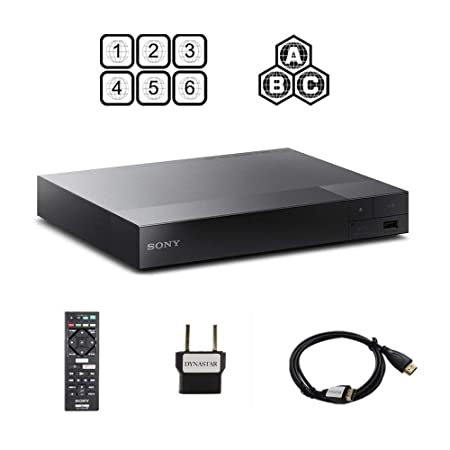 Sony S1700 Multi System All Region CodeFree Blu Ray Disc DVD Player - PAL/NTSC - USB - 110-240V 50/60Hz - 6 feet HDMI Cable Included