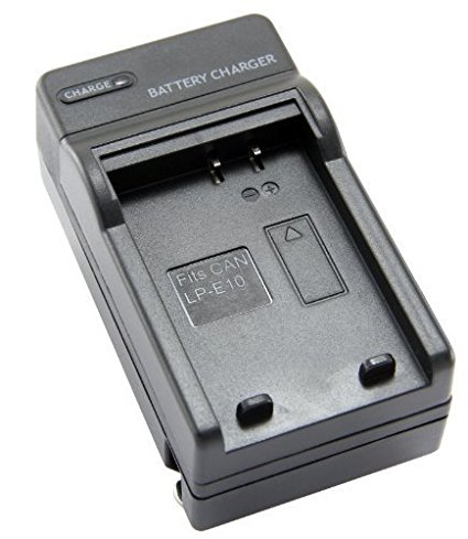 STK Canon LP-E10 Charger for Rebel T5, T3, EOS 1200D, 1100D, Kiss X70, and X50 Digital Cameras