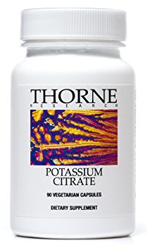 Thorne Research - Potassium Citrate - Highly-Absorbable Potassium Supplement - 90 Capsules