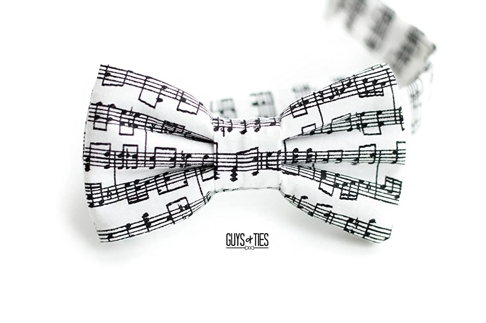 music bow tie, concert bow tie, music note bow tie, piano bow tie, piano recital bow tie, mens music bow tie, black and white bow tie, music tie, music concert bow tie