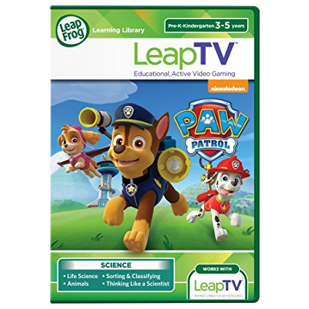 LeapFrog LeapTV PAW Patrol: Storm Rescuers Educational, Active Video Game