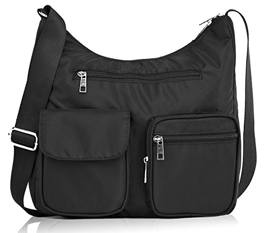 Suvelle Carryall RFID Travel Crossbody Bag, Handbag, Purse, Shoulder Bag, BA10