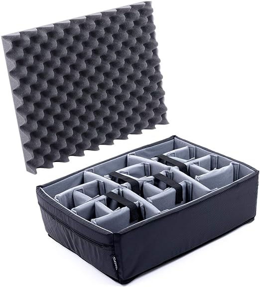 CVPKG Presents Grey Padded Divider Set for Pelican 1550.