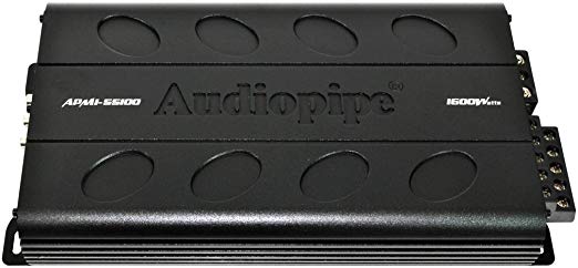 Audiopipe APMI55100 Car 5 Channel Class AB Amplifier 1600W