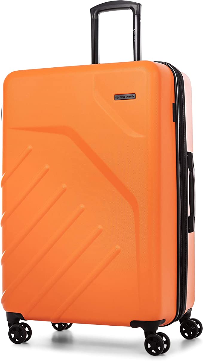 SWISS MOBILITY - LGA Collection - Hardside Luggage - ABS, orange, 28,