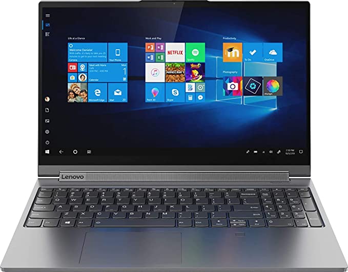 Latest_Lenovo C940 15.6" FHD IPS Touchscreen Glossy 500nits Display, 9th Generation Intel Core i7-9750H Processor, 16GB RAM, 512GB SSD (16GB RAM| NVIDIA GeForce GTX 1650)