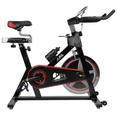 JLL IC300 Indoor Cycling exercise bike Fitness Cardio workout with adjustable resistance18Kg flywheel which allows a smooth rideErgonomic adjustable handle bar and fully adjustable seat12 months warranty