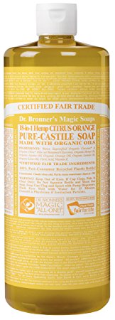 Dr Bronner's 946 ml Organic Citrus Castile Liquid Soap