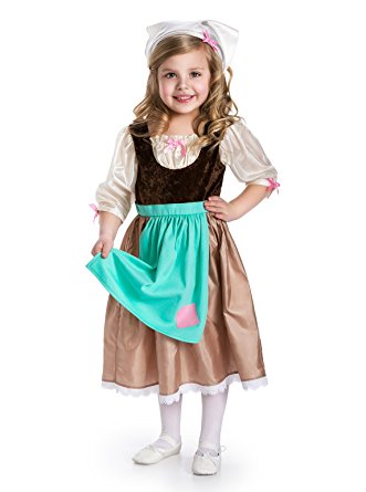 Little Adventures Cinderella Day Dress Princess Dress Up Costume For Girls