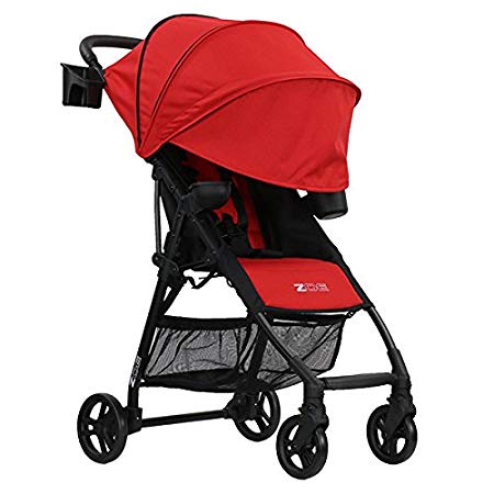 ZOE XL1 BEST v2 Lightweight Travel & Everyday Umbrella Stroller System (Red)