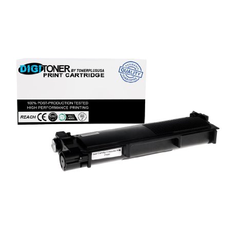 DigiToner™ by TonerPlusUSA New Compatible Brother TN660 TN630 High Yield Black Toner Cartridge Replacement for Brother 2700DW HL l2380DW (Black, 1 Pack)