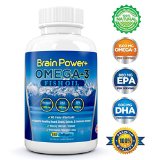 Omega 3 Fish Oil  1500 mg Omega 3 800 mg EPA 600 mg DHA - Triple Strength Pharmaceutical Grade Liquid Softgel Capsules - No Fishy or Burpy Aftertaste - 180 count