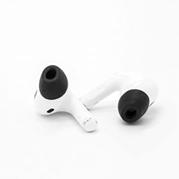 Comply Foam Apple AirPods Pro 2.0 Earbud Tips. Comfortable. Clicks On. Stays Put. Noise Canceling. Fits in Charging Case (Small, 3 Pairs)
