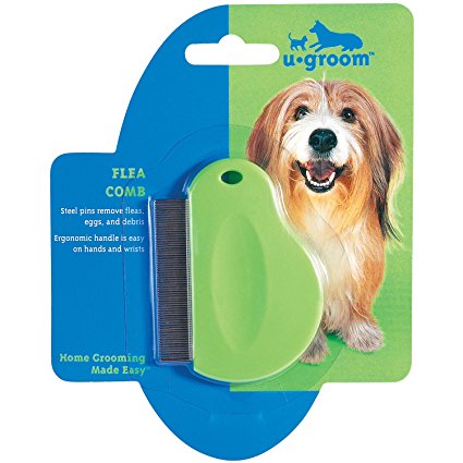 Ergonomic Flea Comb for Dogs Cats & Pets Affordable Grooming Tools Bulk Too !