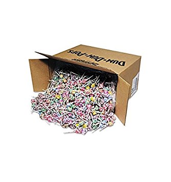 Spangler 534 - Dum-Dum-Pops, Assorted Flavors, Individually Wrapped, Bulk 30lb Box