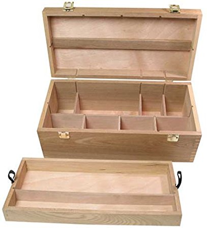 Art Alternatives Wood Box Supply Chest