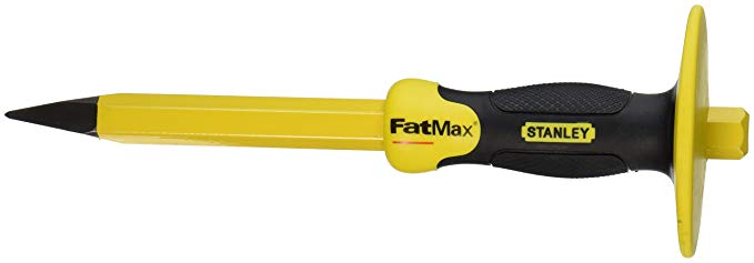 Stanley 16-329 3/4-Inch X 12-Inch FatMax Concrete Chisel with Bi-Material Hand Guard