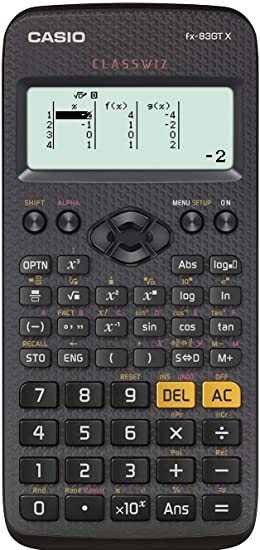 Casio fx-83GTX Scientific Calculator, Black