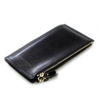DKER Multi-function Credit ID Cards Case Long Wallet with Zipper