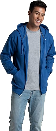 Fruit of the Loom Mens Eversoft Fleece Hoodies, Pullover & Full Zip, Moisture Wicking & Breathable, Sizes S-4x