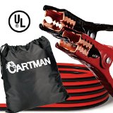 Cartman Booster Cable 4 Gauge x 20Ft in Carry Bag UL Listed 4AWG x 20Ft