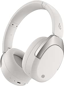 Edifier W830NB Wireless Over Ear Headphones with -45dB Active Noise Cancelling, 94H Playtime, LDAC Hi-Res Sound, Spatial Audio, Fast Charging, Multipoint Connection, Bluetooth V5.4 - Sandwhite