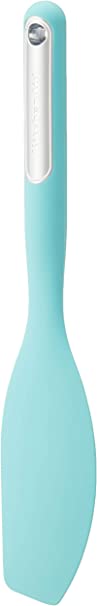 KitchenAid KL032OHAQA Mixer Spatula, 12.6 inches, Aqua