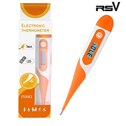 Medical Dedicated Thermometer Universal Electronic thermometers Fast Temperature Measurement Display Fahrenheit and Celsius for People and Pets Thermometer