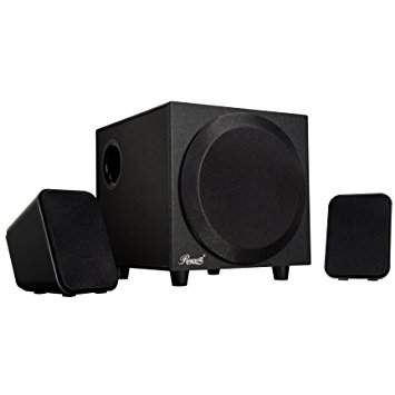 Rosewill 2.1 Multimedia Computer Speaker System with Subwoofer for Desktop, Laptop, Monitor and PC, Stereo Speaker for Computers with Accurate Positioning and Solid Bass & 2-way Satellite Audio