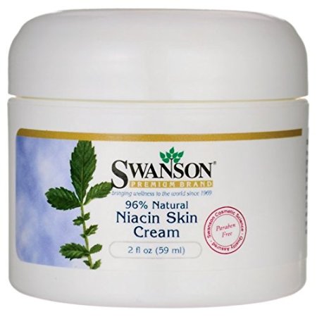 Swanson Niacin Skin Cream, 96% Natural 2 fl oz (59 ml) Cream