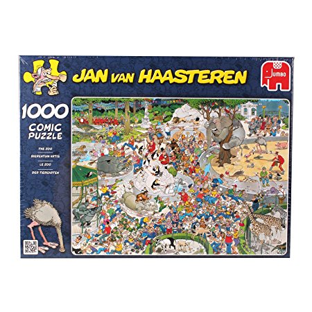 Jumbo Jan Van Haasteren The Zoo Puzzle (1000-Piece)