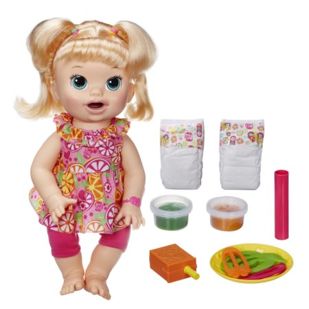 Baby Alive Super Snacks Snackin Sara Blonde