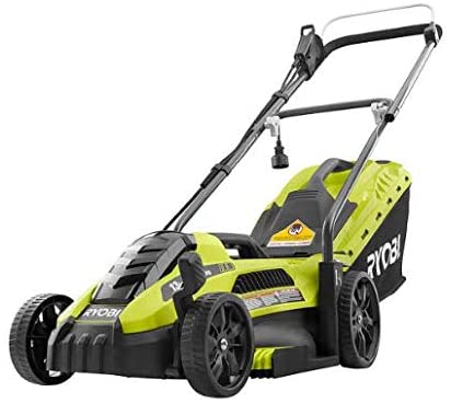 Ryobi Corded Electric Push Mower 13 in. 11 Amp with Single Point Height Adjustment