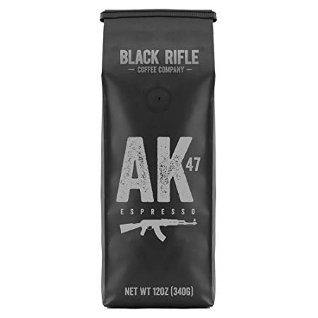Black Rifle Coffee Company AK-47 Coffee, Medium Roast, Ground, 12 Ounce Bag