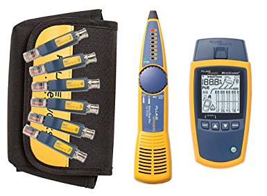 Fluke Networks MS2-KIT Network Cable Tester Kit with Probe