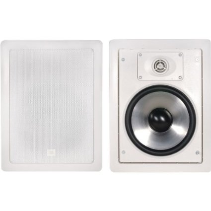 JBL SP8II 2-way, 8-Inch In-Wall Speaker with Swivel Mount Tweeter (Pair)