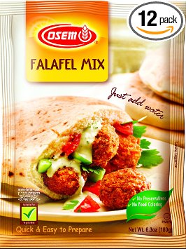 Osem Falafel Mix, 6.3 Ounce (Pack of 12)